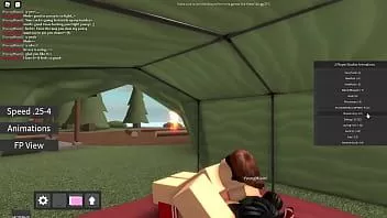 play سخيف وقحة roblox الساخنة داخل خيمة