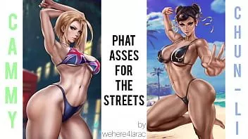 Abspielen Fette Ärsche für die Straße // Cammy White && Chun Li PMV // Street Fighter xxx // von wehere4larac