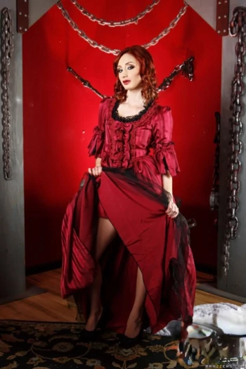 ポルノスター Redhead Witch